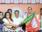 State BJP president Samik Bhattacharya welcomed them to the party at its West Bengal headquarters in Salt Lake