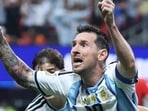 Gauahar Khan laughed at how Argentina's Messi played during the match against Egypt.