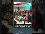 PM Modi Enjoys Unique Didgeridoo-Tabla Fusion During Melbourne Community Welcome