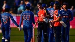 England defeated India by nine wickets, sealing the series 3-0 with a game to spare.(AFP)