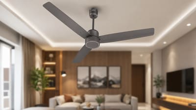Most of these fans come with 1200mm long blades, which makes them ideal for bedrooms and living rooms. (HT) Most of these fans come with 1200mm long blades, which makes them ideal for bedrooms and living rooms. (HT)