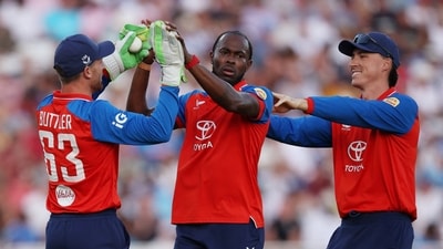 Jofra Archer and Josh Tongue took two-wicket hauls for England. (Action Images via Reuters)