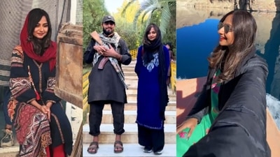 Sharanya Iyer, also known as 'TrulyNomadly,' currently has over 500k followers on Instagram. ((Screenshots from videos (Photos Credit: @trulynomadly/Instagram)) Sharanya Iyer, also known as 'TrulyNomadly,' currently has over 500k followers on Instagram. ((Screenshots from videos (Photos Credit: @trulynomadly/Instagram))