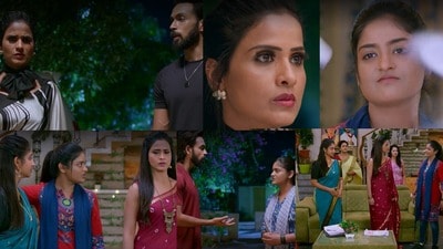 Brahmamudi July 9th Episode: బ్రహ్మముడి.. లక్కీ రేఖ కొడుకు అని తెలుసుకున్న రాజు.. రేఖను బ్లాక్మెయిల్.. సూపర్ ట్విస్ట్ Brahmamudi July 9th Episode: బ్రహ్మముడి.. లక్కీ రేఖ కొడుకు అని తెలుసుకున్న రాజు.. రేఖను బ్లాక్మెయిల్.. సూపర్ ట్విస్ట్