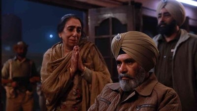 Suvinder Vicky plays trigger-happy SSP Sugga in Satluj. Suvinder Vicky plays trigger-happy SSP Sugga in Satluj.
