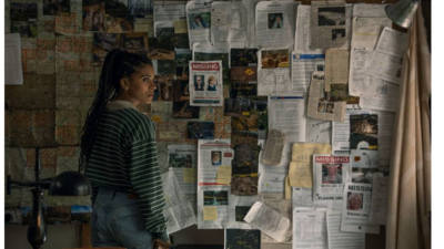 Zazie Beets in a still from Nocturne. Zazie Beets in a still from Nocturne.
