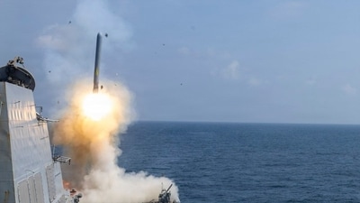 The Tomahawk missiles are mainly launched from submarines and warships and can travel more than 1,600 kilometers (1,000 miles). (File Image)