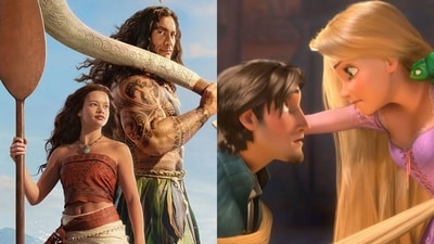 Moana and Tangled Moana and Tangled