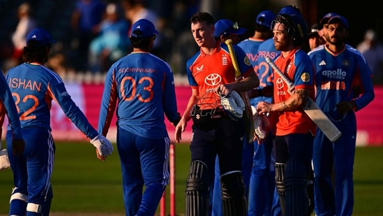 England beat India, seal series 3-0 with game to spare - Action in images