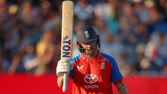 Phil Salt registered an unbeaten knock of 59* off 42 deliveries.(Action Images via Reuters)