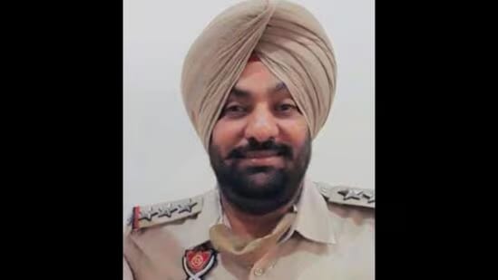 Gurinderjit Singh Nagra, a Punjab police inspector, was named in the investigation. (HT Photo)