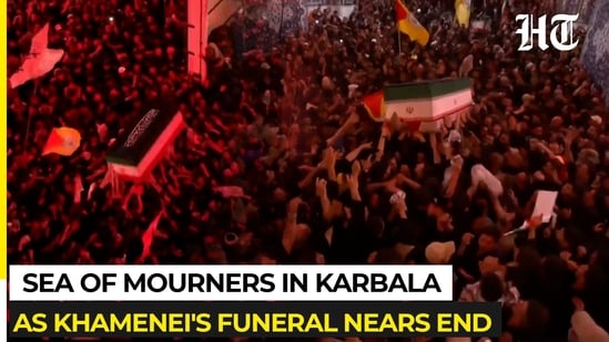 Amid renewed war, Khamenei’s coffin leaves Karbala as huge crowds gather for…