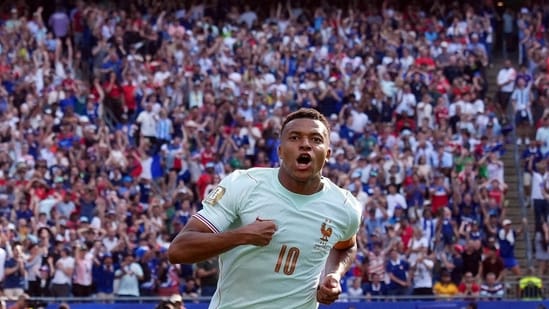 France vs Morocco: Mbappe, Dembele score as Les Bleus reach semis - In Photos