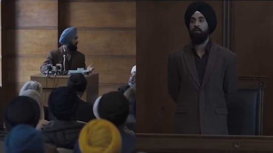 Removal of the film "Satluj" from an OTT platform prompted reactions from several political parties and Sikh bodies in Punjab. (Screenshots from video (Photos Credit: @diljitdosanjh/ Instagram))