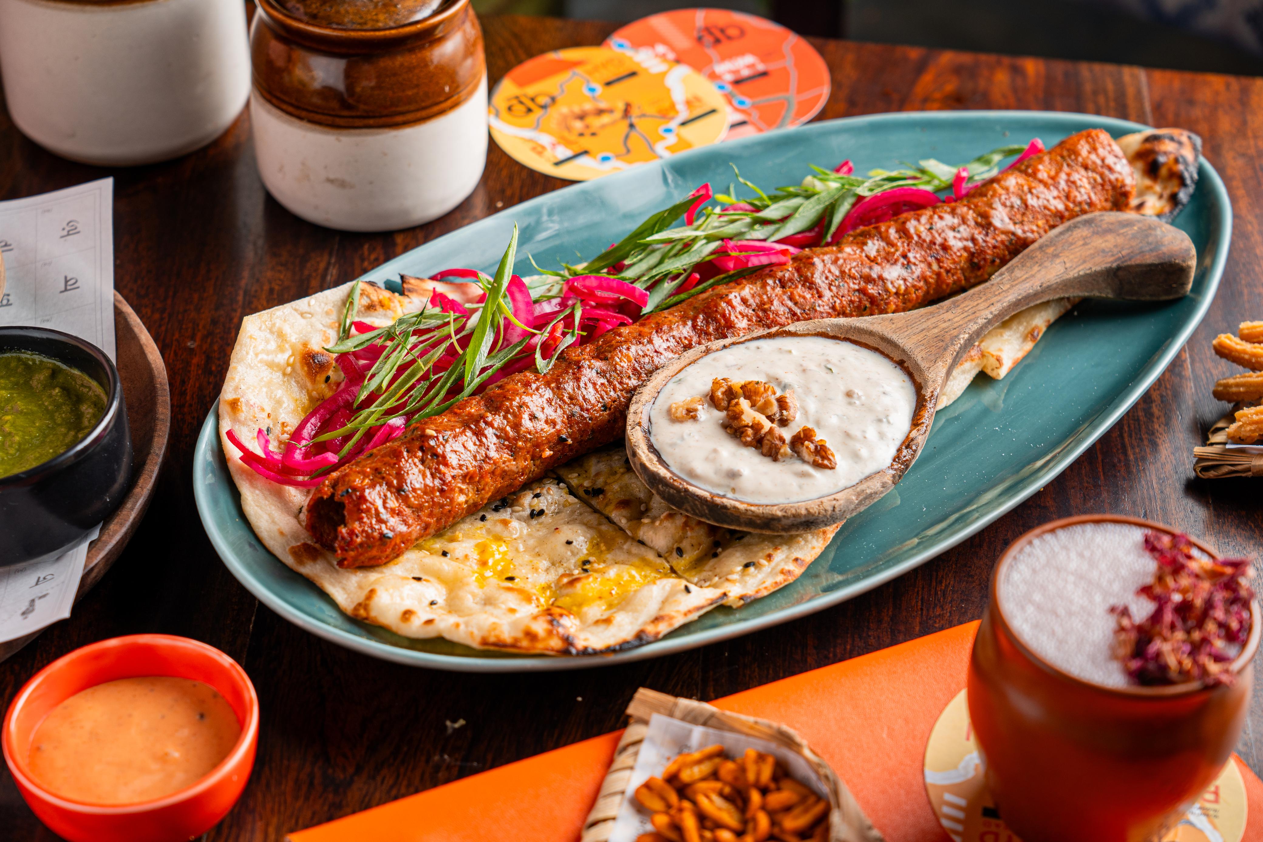 Kashmiri Naan Kebab Kashmiri Naan Kebab