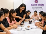 Delhi University has introduced a certification course in nail art, and its registrations are open till August 1. (Photo: AI Generated using ChatGPT (For representational purposes only))