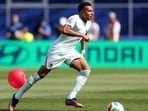 Kylian Mbappe during France’s quarter final match against Morocco at FIFA World Cup 2026. (Getty Images via AFP)