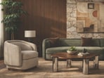 Nature-inspired colours like olive green, ocean blue and warm neutrals bring freshness, comfort and timeless style into modern homes this year. 