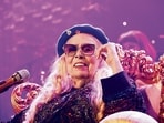 Performing at the Grammys in 2025. (Getty Images)