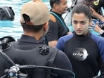 నో డూప్, బాడీ డబుల్ కాదు- 20 గంటలు నీటిలోనే- రష్మిక మందన్నా సాహసం, ఒంటికి గాయాలు- ఏ హీరోయిన్ చేయని ఫైట్ సీన్!
