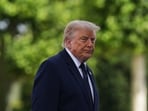 President Donald Trump on Wednesday asked about Donald Trump's health. (AP Photo/Francisco Seco)