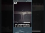 US Strike Damages Key Bridge on China-Iran Rail Corridor Amid Gulf War Escalation