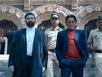 Ikka movie review: Sunny Deol and Akshaye Khanna in a still from Ikka.