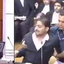 In its order, the court said it had consciously decided to refrain from acting against him. (X video screengrab)