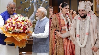 PM Modi sends blessings to the newlyweds Anshula Kapoor and Rohan Thakkar. PM Modi sends blessings to the newlyweds Anshula Kapoor and Rohan Thakkar.