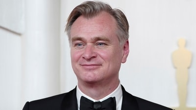 Christopher Nolan presented his film, The Odyssey, in Mumbai, India. (Photo by Jordan Strauss/Invision/AP, File) (AP Photo/Jordan Strauss) Christopher Nolan presented his film, The Odyssey, in Mumbai, India. (Photo by Jordan Strauss/Invision/AP, File) (AP Photo/Jordan Strauss)