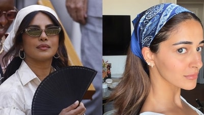 (L-R) Priyanka Chopra at Wimbledon 2026, Ananya Panday in Paris