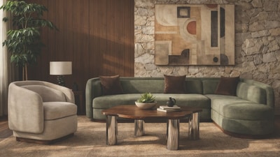 Nature-inspired colours like olive green, ocean blue and warm neutrals bring freshness, comfort and timeless style into modern homes this year. (Orange Tree) Nature-inspired colours like olive green, ocean blue and warm neutrals bring freshness, comfort and timeless style into modern homes this year. (Orange Tree)