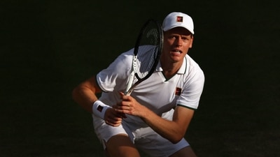Sinner did not face a single break point for nearly two hours and by which time he had the match under control. (AFP) Sinner did not face a single break point for nearly two hours and by which time he had the match under control. (AFP)