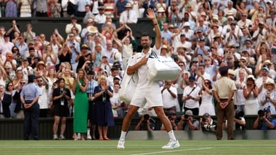 For the Serbian, it was a fifth defeat in his last six Grand Slam semi-finals. (REUTERS)