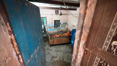 The ground-floor residence in Sunder Nagri where a 45-year-old man reportedly drowned in his sleep. (Sanchit Khanna/HT Photo) The ground-floor residence in Sunder Nagri where a 45-year-old man reportedly drowned in his sleep. (Sanchit Khanna/HT Photo)