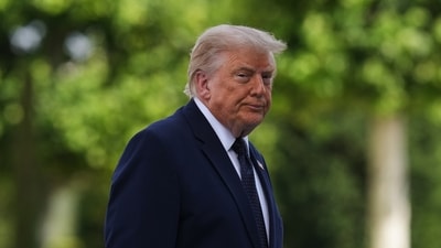 Iran war update:  US President Donald Trump 