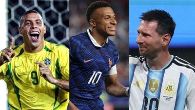 Ronaldo for Brazil, Mbappe for France and Lionel Messi for Argentina. (AFP, X images) Ronaldo for Brazil, Mbappe for France and Lionel Messi for Argentina. (AFP, X images)