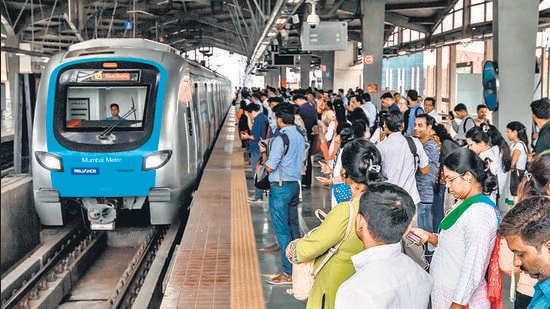 MMOPL is a joint venture, through the Public Private Partnership (PPP) model, in which Reliance Infrastructure holds a 74% stake and MMRDA holds 26%. The metro line carries around 530,000 commuters daily on weekdays (Shutterstock)