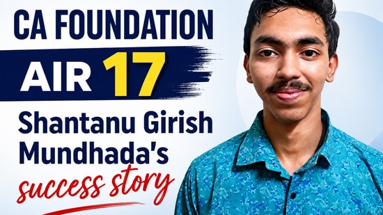 CA Foundation Result 2026 Topper Story: Shantanu Mundhada overcame injury, personal loss to secure AIR 13