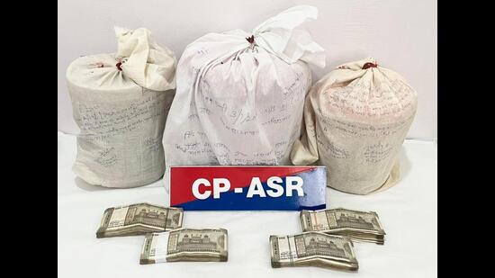 The Amritsar commissionerate police have busted a cross-border narcotics smuggling network with the arrest of two individuals, leading to the recovery of 8.378 kg heroin and ₹2 lakh in drug money, said Punjab director general of police (DGP) Gaurav Yadav on Friday.