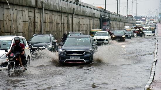 The measures aim to reduce flooding and traffic disruptions during the peak monsoon, said officials. (HT archive)