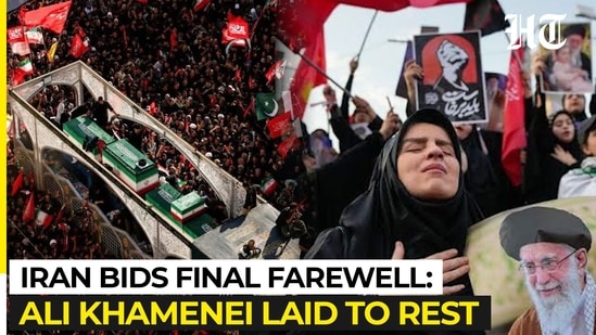 Iran's final goodbye to Ali Khamenei