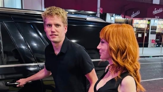 Kathy Griffin announces new relationship with a man 43 years younger. (X@OliLondonTV)