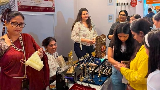 Visitors indulged in exploring the diverse artefacts on display (Photos: HTBS )