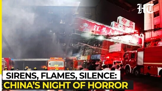 No escape from blaze: Blocked exits turn China's shoe plant into burning tomb