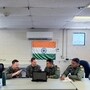 ভারতীয় নৌসেনা জানিয়েছে, মহড়ার সমুদ্রপর্ব শুরু হওয়ার সঙ্গে সঙ্গেই ভারতের P-8I লং রেঞ্জ মেরিটাইম রিকনিসেন্স (LRMR) বিমান গুরুত্বপূর্ণ ভূমিকা নিতে শুরু করেছে।(@indiannavy X)