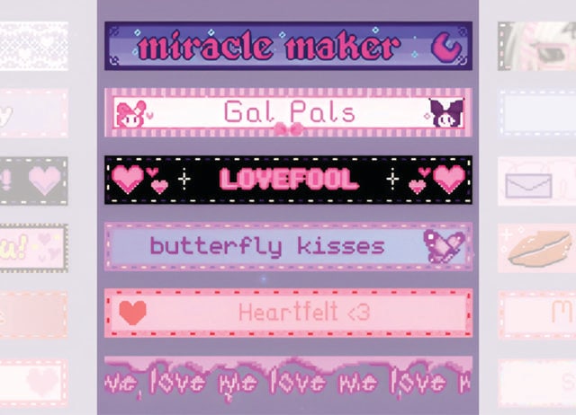 If you’re older than 25, you love those small, animated text badges with flashy borders or blinking text. (BLINKIES CAFE) If you’re older than 25, you love those small, animated text badges with flashy borders or blinking text. (BLINKIES CAFE)