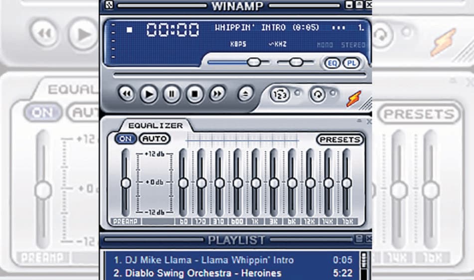 Remember when we’d customise our Winamp players and feel cool? (WINAMP SKIN MUSEUM)