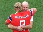 Why does Erling Haaland use ‘Braut’ on his Norway World Cup jersey? Details Dan Mullan/Getty Images/AFP (Photo by Dan Mullan / GETTY IMAGES NORTH AMERICA / Getty Images via AFP)