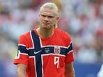 Erling Haaland was substituted just before the start of the second half of extra time during Norway's clash against England.